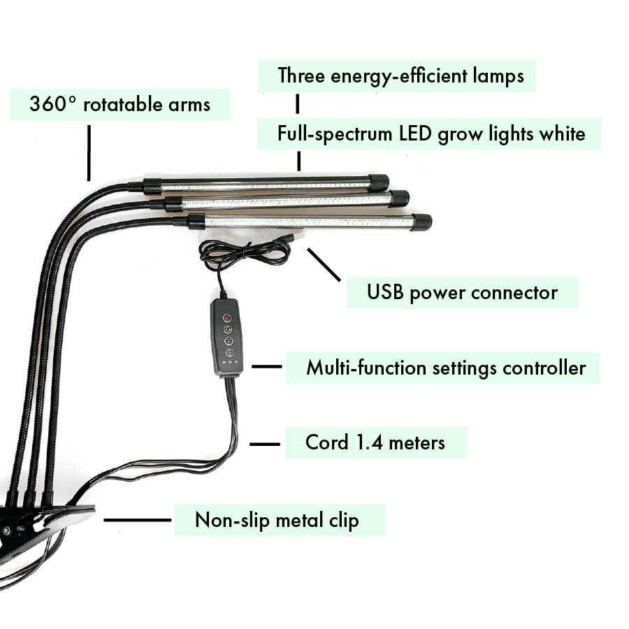 LED Grow lights instructions