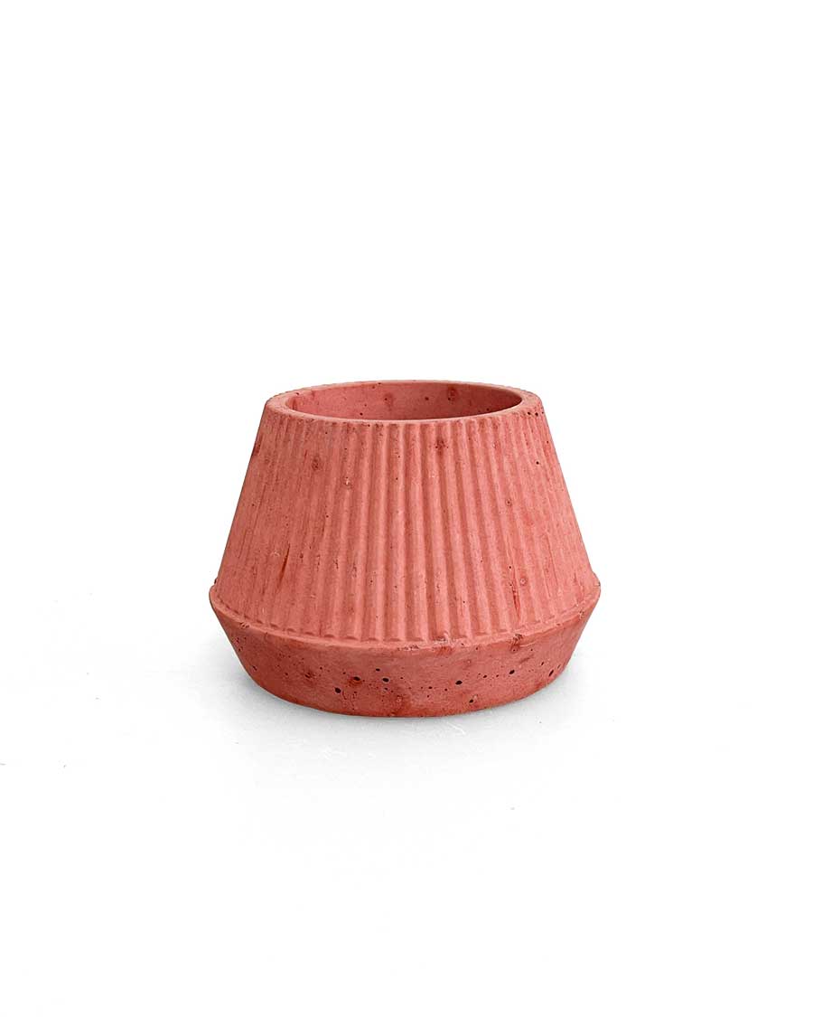 Small Red Plant Pot